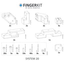 Weiss Robotics FINGERKIT - Modular Finger System